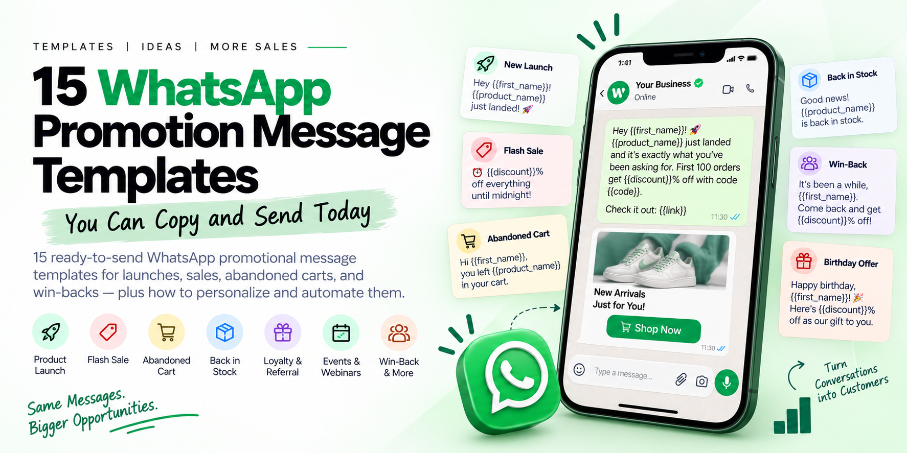 15 WhatsApp Promotion Message Templates You Can Copy and Send Today